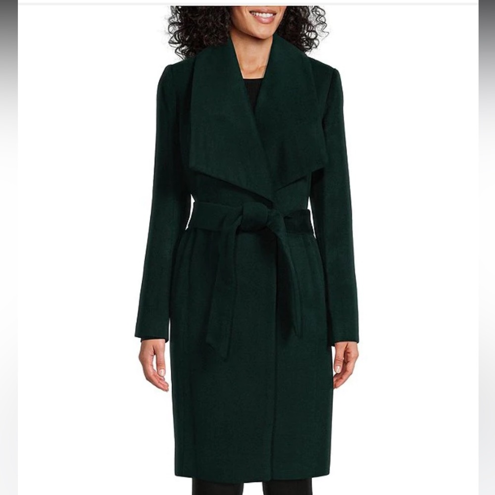 Cole Haan Wool Wrap Coat